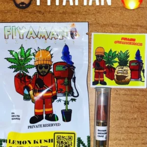 Fiyaman Lemon Kush Carts