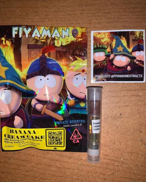 Fiyaman Banana Cream Cake Carts