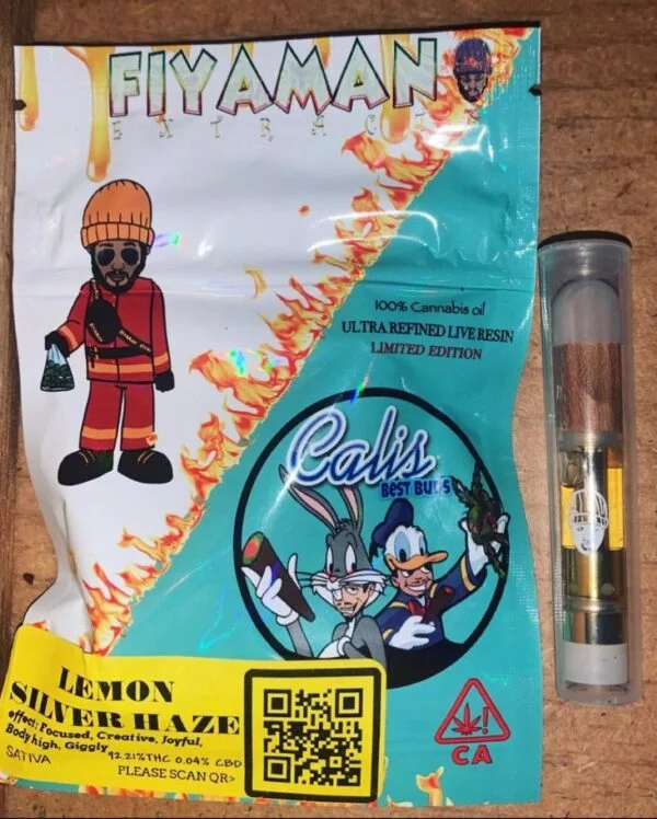 Fiyaman Lemon Silver Haze Carts