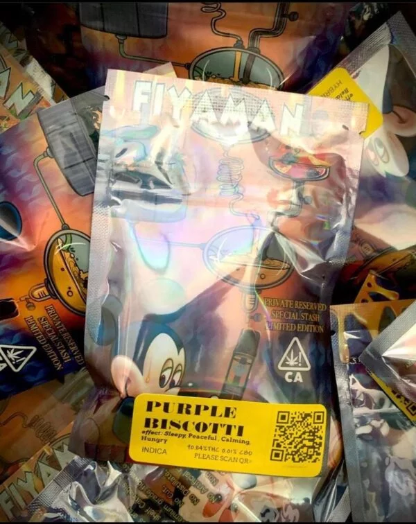 Fiyaman Purple Biscotti Carts