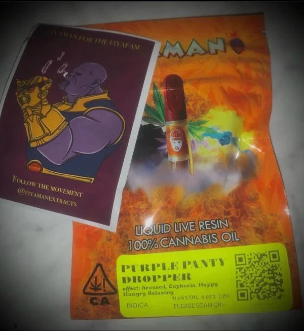 Fiyaman Purple Panty Dropper Carts